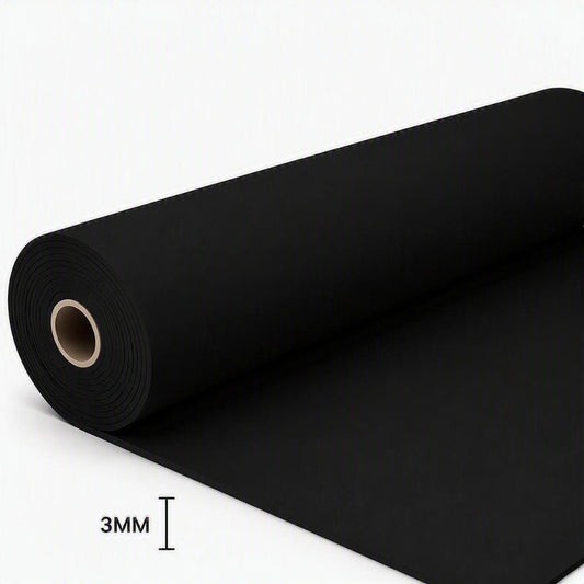 3mm Rubber Flooring Rolls 4 ft x 25 ft