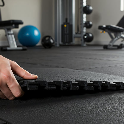 3ft x 3ft x 10mm Puzzle Rubber Mats
