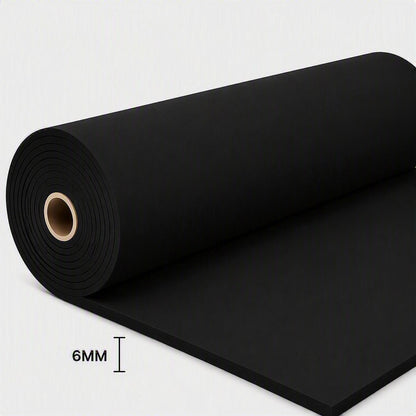 6mm Rubber Flooring Rolls 4 ft x 25 ft