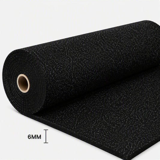 6mm Rubber Flooring Rolls 4 ft x 25 ft
