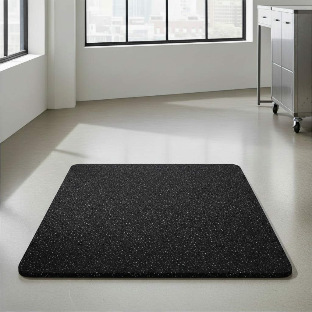 3mm Multiple Colors Rubber Floor Mat, 4ft x 6ft